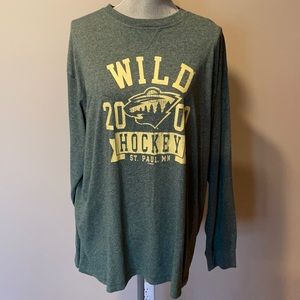 MN Wild Long Sleeve 2000 hockey t-shirt - XXL